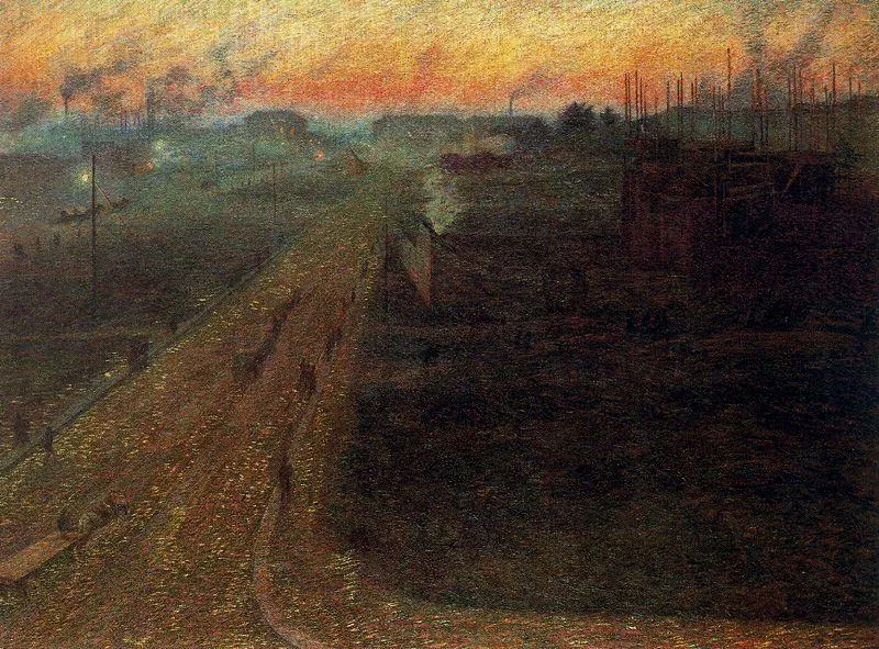 Crepuscolo a Porta Romana