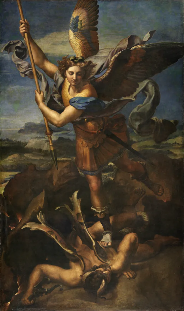 St. Michael Vanquishing Satan